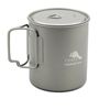 Toaks 750 ml pot Titanium pan 750 ml