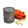 Toaks 750 ml incl foudraal 750 ml pannetje met foudraal