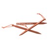Big Agnes Dirt Dagger - Lichtgewicht tentharing 19 cm - set van 6 stuks Big Agnes Dirt Dagger - Lichtgewicht tentharing 19 cm - set van 6 stuks