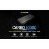 Nitecore CARBO 10000 Powerbank - Ultralicht en spatwaterdicht - met Power Delivery (PD) aansluiting Nitecore CARBO 10000 Powerbank - Ultralicht en spatwaterdicht - met Power Delivery (PD) aansluiting