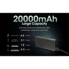 Nitecore CARBO 20000 Powerbank - Ultralicht en spatwaterdicht - met Power Delivery (PD) aansluiting Nitecore CARBO 20000 Powerbank - Ultralicht en spatwaterdicht - met Power Delivery (PD) aansluiting