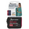 Sea to Summit Silk Stretch Liner lakenzak zijde lycra blauw - lang recht model Sea to Summit Silk Stretch Liner lakenzak zijde lycra blauw - lang recht model