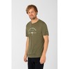 Super.Natural Man Camping Tee Olive Night - Extra Large Super.Natural Man Camping Tee Olive Night - Extra Large