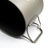 TOAKS Light Titanium 650ml Pan / mok - Ultralight versie TOAKS Light Titanium 650ml Pan / mok - Ultralight versie