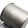 TOAKS Light Titanium 650ml Pan / mok - Ultralight versie TOAKS Light Titanium 650ml Pan / mok - Ultralight versie