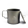 TOAKS Light Titanium 650ml Pan / mok - Ultralight versie TOAKS Light Titanium 650ml Pan / mok - Ultralight versie