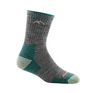 Lage merinowol sok van Darntough kleur grijs groen