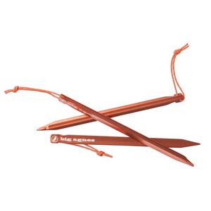 Big Agnes Dirt Dagger - Lichtgewicht tentharing 15 cm - set van 6 stuks