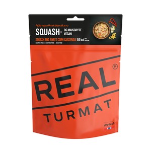 Real Turmat - Courgette en zoete mais stoofpot - outdoormaaltijd