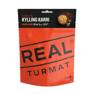 Real Turmat - Curry met kip - Outdoormaaltijd