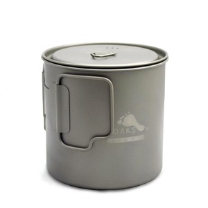 TOAKS Light Titanium 650ml Pan / mok - Ultralight versie TOAKS Light Titanium 650ml Pan / mok - Ultralight versie