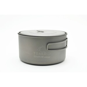 TOAKS Titanium Pan 1350ml - Ultralight versie TOAKS Titanium Pan 1350ml - Ultralight versie