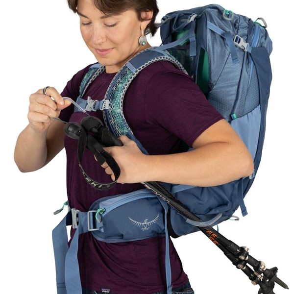 Osprey Sirrus 24 Sevres Blue - Dames (torsolengte 38-51 cm) Osprey Sirrus 24 Sevres Blue - Dames (torsolengte 38-51 cm)