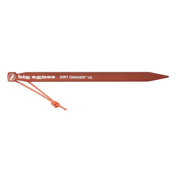 Big Agnes Dirt Dagger - Lichtgewicht tentharing 15 cm - set van 6 stuks Big Agnes Dirt Dagger - Lichtgewicht tentharing 15 cm - set van 6 stuks