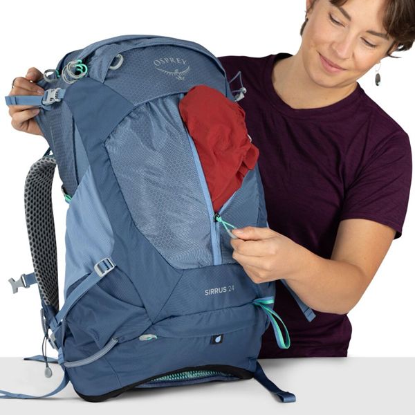 Osprey Sirrus 24 Sevres Blue - Dames (torsolengte 38-51 cm) Osprey Sirrus 24 Sevres Blue - Dames (torsolengte 38-51 cm)