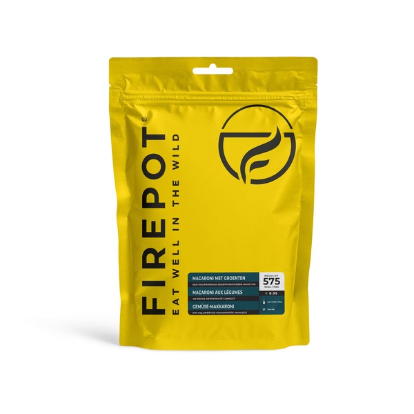 Firepot - Macaroni met groenten - Outdoormaaltijd Firepot - Macaroni met groenten - Outdoormaaltijd