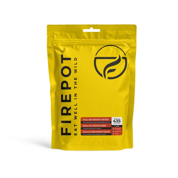 Firepot - Paella met gerookte tomaten - Outdoormaaltijd Firepot - Paella met gerookte tomaten - Outdoormaaltijd