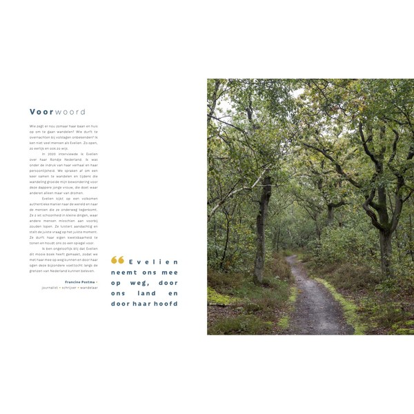 Fotoboek - Evelien op weg – Wandelend langs de grenzen van mijzelf en Nederland Fotoboek - Evelien op weg – Wandelend langs de grenzen van mijzelf en Nederland