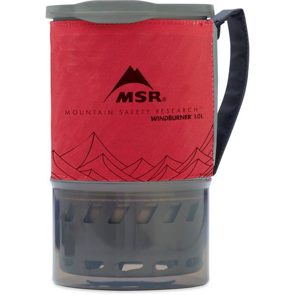 MSR Windburner - Personal Stove System - Rood - lichtgewicht kookset (huur) MSR Windburner - Personal Stove System - Rood - lichtgewicht kookset (huur)