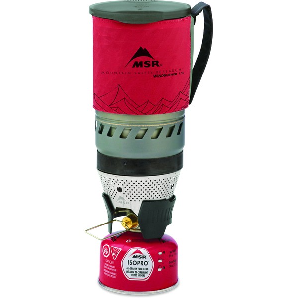 MSR Windburner - Personal Stove System - Rood - lichtgewicht kookset (huur) MSR Windburner - Personal Stove System - Rood - lichtgewicht kookset (huur)