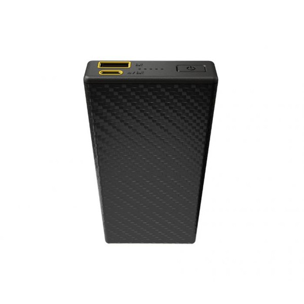 Nitecore CARBO 20000 Powerbank - Ultralicht en spatwaterdicht - met Power Delivery (PD) aansluiting Nitecore CARBO 20000 Powerbank - Ultralicht en spatwaterdicht - met Power Delivery (PD) aansluiting
