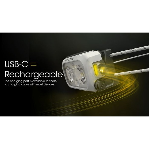Nitecore NU21 Hoofdlamp Oplaadbaar - Zwart Nitecore NU21 Hoofdlamp Oplaadbaar - Zwart