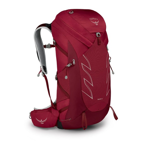 Osprey Talon 36 Cosmic Red Small-Medium lichtgewicht rugzak Osprey Talon 36 Cosmic Red Small-Medium lichtgewicht rugzak