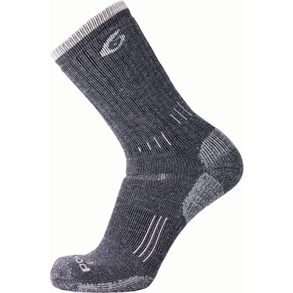 Point6 Trekking Heavy Crew Gray - Maat L: 42 - 45 Point6 Trekking Heavy Crew Gray - Maat L: 42 - 45