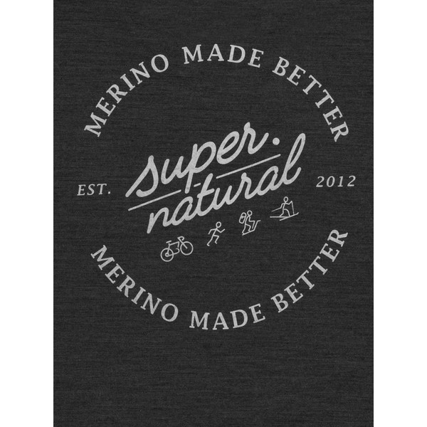 Super.Natural Merino Made Better Tee Man Jet Black - Extra Large Super.Natural Merino Made Better Tee Man Jet Black - Extra Large