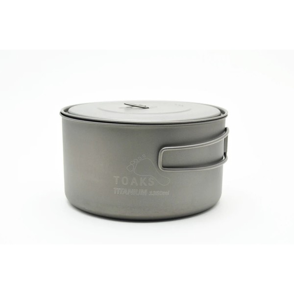 TOAKS Titanium Pan 1350ml - Ultralight versie TOAKS Titanium Pan 1350ml - Ultralight versie