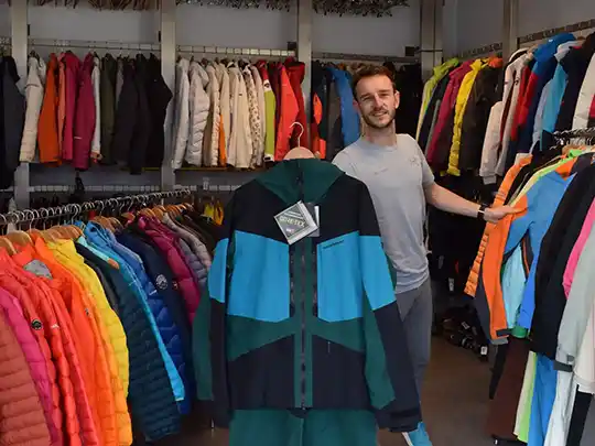 Tweedehands-outdoorkleding partner